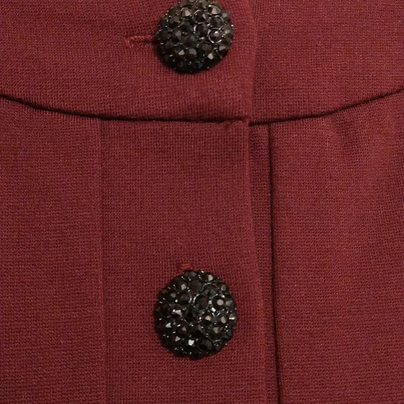 Talbot's maroon top Sz S - Picture 3 of 6